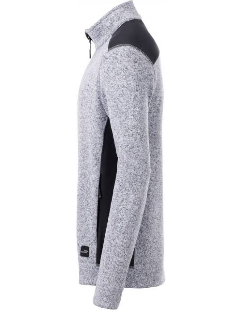 Jachetă de lucru tricotată din fleece pentru bărbați-groasa